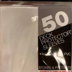 Asmodee Speelgoed | Kaartspel - Sleeves White 50 D12