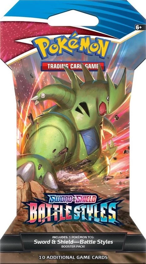 Pokémon Sword & Shield Battle Styles Sleeved Booster - Pokémon Kaarten 1 Pokémon Sword & Shield Battle Styles Sleeved Booster - Pokémon Kaarten