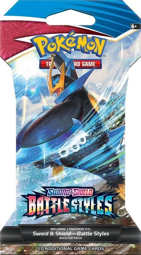 Pokémon Sword & Shield Battle Styles Sleeved Booster - Pokémon Kaarten 3 Pokémon Sword & Shield Battle Styles Sleeved Booster - Pokémon Kaarten - Afbeelding 3