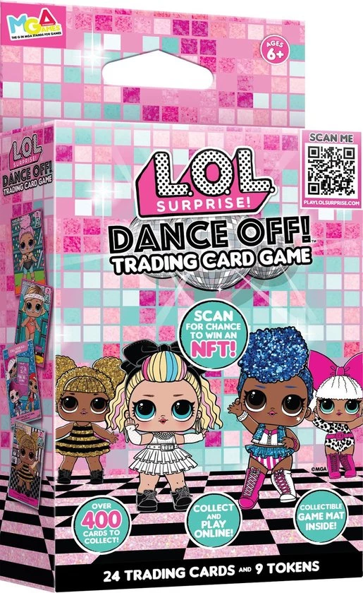 L.O.L. Surprise! Dance Off Verzamelkaarten Benelux Starter Set - Trading Card 1 L.O.L. Surprise! Dance Off Verzamelkaarten Benelux Starter Set - Trading Card