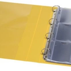 Pokemon Verzamelmap Deluxe - Geel - 360 Kaartjes - Plastic Modern