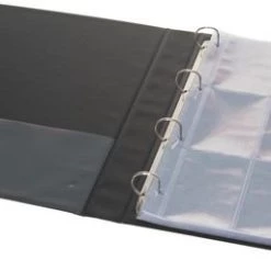 Pok Mon Verzamelmap Basis - Zwart - 360 Kaartjes - Plastic Modern - Map - 9 Pocket