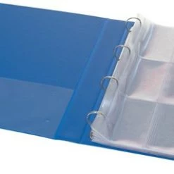 Pok Mon Verzamelmap Basis - Blauw - 360 Kaartjes - Plastic Modern - Map - 9 Pocket