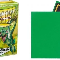 Dragonshield Dragon Shield Card Sleeves: Standard Matte Apple Green (63x88mm) - 100 Stuks