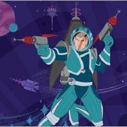 Ultrapro Playmat MTG Unfinity Showcase Space Beleren