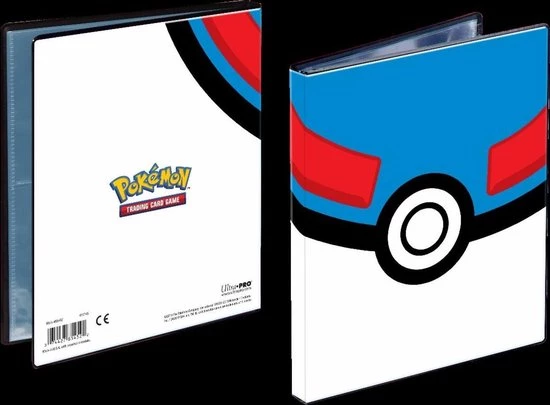 Merkloos Pokemon - Great Ball 4-pocket Portfolio - Pok Mon Kaarten 1 Merkloos Pokemon - Great Ball 4-pocket Portfolio - Pok Mon Kaarten