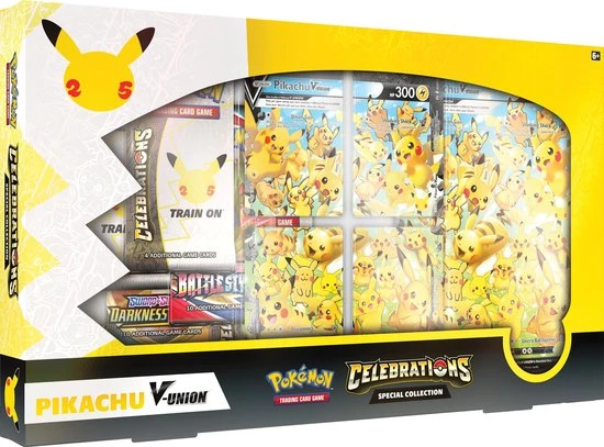 Pok?mon Pok Mon Celebrations Pikachu V Union Special Collection Box - Pok Mon Kaarten 1 Pok?mon Pok Mon Celebrations Pikachu V Union Special Collection Box - Pok Mon Kaarten