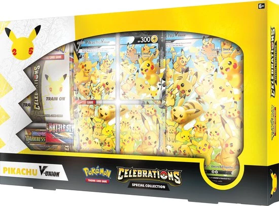 Pok?mon Pok Mon Celebrations Pikachu V Union Special Collection Box - Pok Mon Kaarten 4 Pok?mon Pok Mon Celebrations Pikachu V Union Special Collection Box - Pok Mon Kaarten - Afbeelding 4