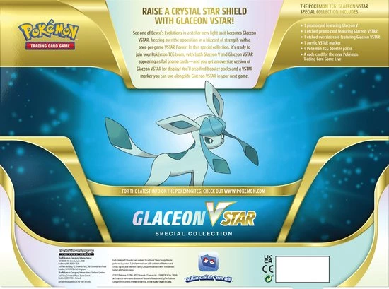 Pok?mon Pok Mon VSTAR Special Collection - Glaceon VSTAR - Pok Mon Kaarten 2 Pok?mon Pok Mon VSTAR Special Collection - Glaceon VSTAR - Pok Mon Kaarten - Afbeelding 2