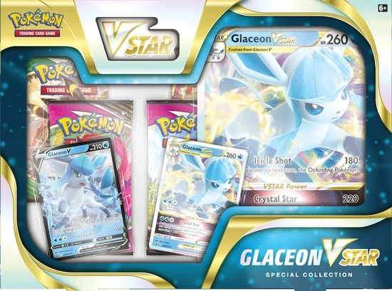 Pok?mon Pok Mon VSTAR Special Collection - Glaceon VSTAR - Pok Mon Kaarten 3 Pok?mon Pok Mon VSTAR Special Collection - Glaceon VSTAR - Pok Mon Kaarten - Afbeelding 3