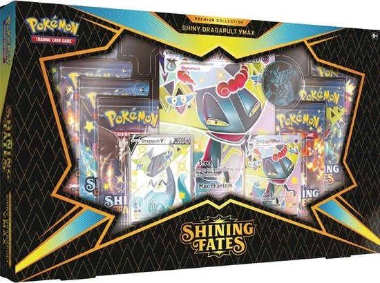 Pok?mon Pok Mon Shining Fates Dragapult VMAX Box + Crobat VMAX Box COMBO 2 Pok?mon Pok Mon Shining Fates Dragapult VMAX Box + Crobat VMAX Box COMBO - Afbeelding 2