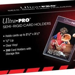 Ultrapro 200 Ultra Pro Semi-Rigid Card Holders Transparant Standaard Maat Opberghouders