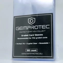 2x GemProtec PSA Graded Card Sleeves 100st - Perfect Fit Hoesjes Voor Geschikt Voor PSA En CGC Kaarten - Crystal Clear Heldere Beschermhoesjes - Sleeves Voor Je Graded Cards - Ook Geschikt Voor Semi-Rigid Card Holders - Resealable Triangle Sealing -trading-cards Winkel 550x412 22