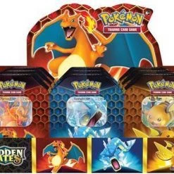 Pok?mon TCG Pok Mon Hidden Fates Tin (1 Van 3 Verschillende)