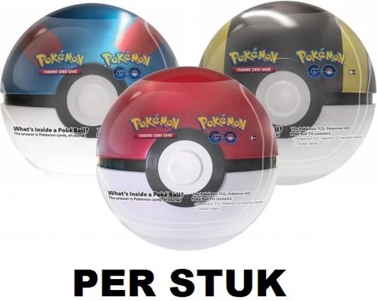 The Pok?mon Company Pokemon GO - Pok Ball Tin - Pokemon Kaarten 2 The Pok?mon Company Pokemon GO - Pok Ball Tin - Pokemon Kaarten - Afbeelding 2