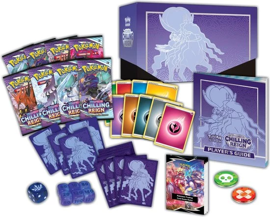 Pok?mon Pok Mon Sword & Shield Chilling Reign Elite Trainer Box - Shadow Rider - Pok Mon Kaarten 3 Pok?mon Pok Mon Sword & Shield Chilling Reign Elite Trainer Box - Shadow Rider - Pok Mon Kaarten - Afbeelding 3