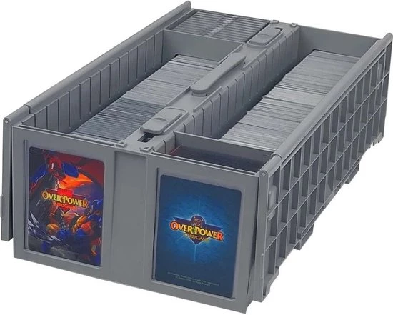 BCW Premium 1600 Collectible Card Storage Bin Grey - Pokemon Box - Plastic - Verzamelkaarten 1 BCW Premium 1600 Collectible Card Storage Bin Grey - Pokemon Box - Plastic - Verzamelkaarten