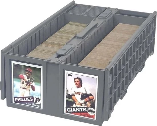 BCW Premium 1600 Collectible Card Storage Bin Grey - Pokemon Box - Plastic - Verzamelkaarten 3 BCW Premium 1600 Collectible Card Storage Bin Grey - Pokemon Box - Plastic - Verzamelkaarten - Afbeelding 3