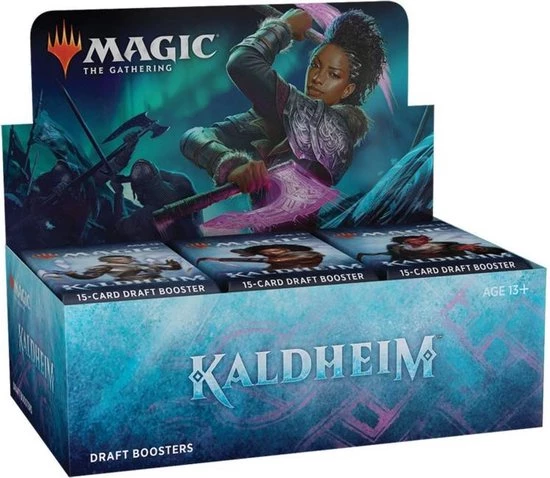 Wizards Of The Coast Magic The Gathering Kaldheim Draft Booster Box 1 Wizards Of The Coast Magic The Gathering Kaldheim Draft Booster Box