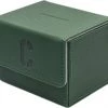 CardStacks Groen Deckbox -Kaartenbox Met Magneetsluiting-Verzamelmappen-Pokemon-Magic-The Gathering-Verzamelmap Voor Kaarten-Deck Box-Opslagdoos-Kaartenmap-Flip N Tray Deck Case