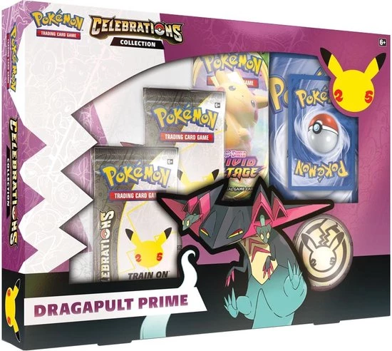 Pok?mon Pok Mon Celebrations Collection Box Dragapult Prime - Pok Mon Kaarten 4 Pok?mon Pok Mon Celebrations Collection Box Dragapult Prime - Pok Mon Kaarten - Afbeelding 4
