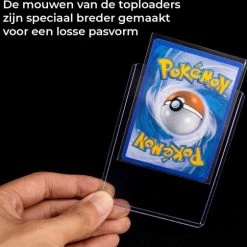 Lapi Toys - Pokémon Sleeves - Transparant Toploader Card Sleeves - Ultra Pro 3x4 - TCG - Kaartbescherming - Magic The Gathering - Penny Sleeves - Pokémon Verzamelmap - Pokémon Celebrations - 100 Stuks -trading-cards Winkel 550x504 12