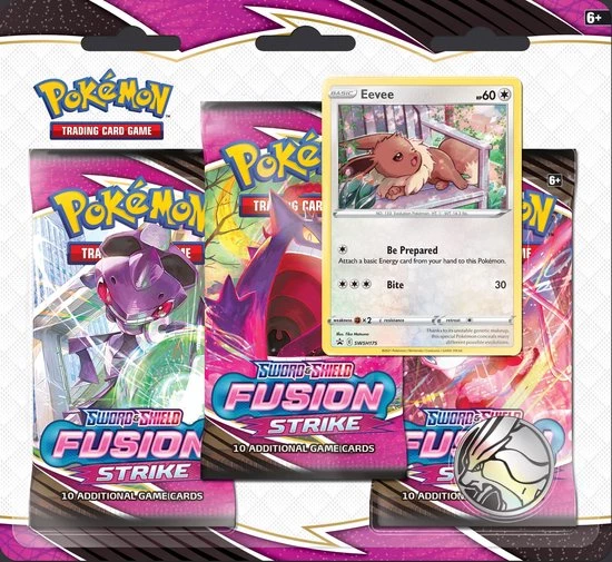 Pok?mon Pok Mon Sword & Shield Fusion Strike 3BoosterBlister - Eevee - Pok Mon Kaarten 1 Pok?mon Pok Mon Sword & Shield Fusion Strike 3BoosterBlister - Eevee - Pok Mon Kaarten