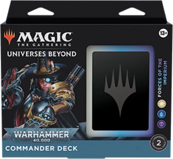 Magic The Gathering Warhammer 40,000 Commander Deck Forces Of The Imperium 1 Magic The Gathering Warhammer 40,000 Commander Deck Forces Of The Imperium