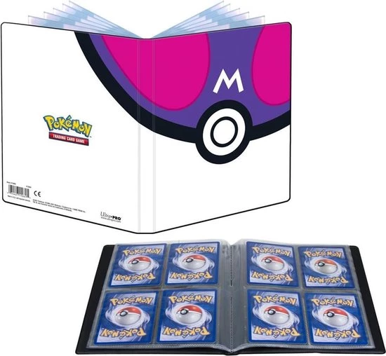 Ultrapro Pok Mon Master Ball 4-Pocket Verzamelmap - Pok Mon Kaarten 1 Ultrapro Pok Mon Master Ball 4-Pocket Verzamelmap - Pok Mon Kaarten