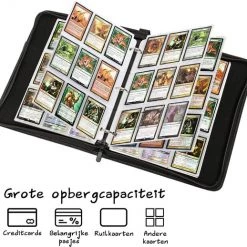 Lapi Toys Pokémon Verzamelmap - Pokemon Map - Map Voor 720 Kaarten - 40 Pagina’s - Pokémon Kaarten Album - 9 Pocket - Map Voor Kaarten - Pokémon Binder - Card Sleeves - Premium Kwaliteit - 9 Pocket Pages - Zwart - Celebrations -trading-cards Winkel 550x518