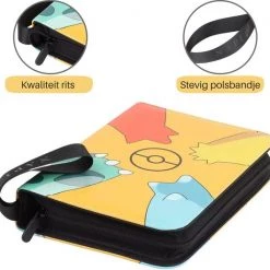 NAPI Verzamelmap Geschikt Voor Pok Mon - Map Voor 400 Kaarten - 50 Pagina S - 4 Pocket - Premium Kwaliteit - Geel - Box - Binder 15 NAPI Verzamelmap Geschikt Voor Pok Mon - Map Voor 400 Kaarten - 50 Pagina S - 4 Pocket - Premium Kwaliteit - Geel - Box - Binder -trading-cards Winkel 550x529