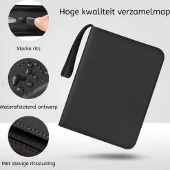 Merkloos Verzamelmap 900 Geschikt Voor Alle Bekende Verzamelkaarten Zwart Van Hoge Kwaliteit 900 Kaarten Uitbreidbaar - Trading Cards - Kaarten Album - 9 Pockets -trading-cards Winkel 550x529 5