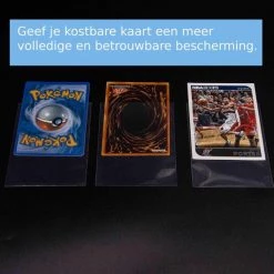 Henwei Premium Pok Mon Kaarten Sleeves | Yu Gi Oh | Verzamelkaarten | 300 Stucks | 66 X 88mm | Penny Sleeves | Pokemon Sleeves | Pokemon Sleeves Plastic -trading-cards Winkel 550x530 1