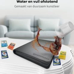 Questmate® Verzamelmap Geschikt Voor Pokémon - Map Voor 360 Kaarten - Met 3x Sideloader Beschermhoesjes - 9 Pocket / Vakken - Binder Met Ritssluiting - Vuil En Waterafstotend Portfolio -trading-cards Winkel 550x532 4