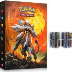 Merkloos Pok Mon Verzamelmap Voor Kaarten 240 Kaarten Exclusief Kaarten Solgaleo En Lunala
