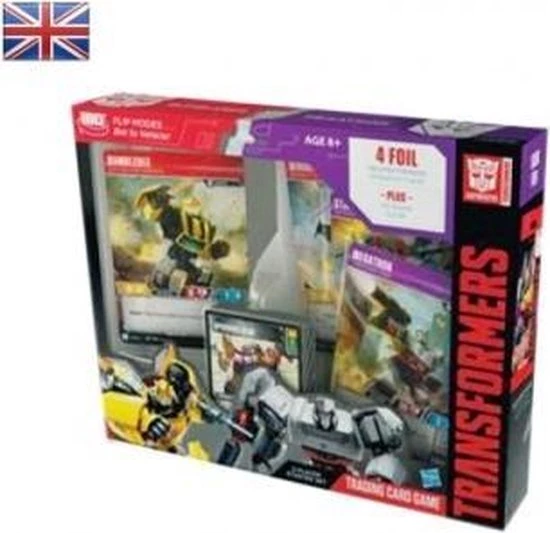Wizards Of The Coast Transformers TCG - Bumblebee Vs Megatron Starter Set - Engels Kaartspel 1 Wizards Of The Coast Transformers TCG - Bumblebee Vs Megatron Starter Set - Engels Kaartspel