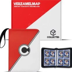 Collected Verzamelmap Geschikt Voor Pok Mon - 400 Kaarten - Album - Map - Binder - Rood -trading-cards Winkel 550x539