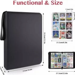 Pockinity Verzamelmap - 900x Kaarten - 9 Pocket - Portfolio - Pages - Binder - Card Sleeves - Map Voor Kaarten - Pockinity -trading-cards Winkel 550x543 3