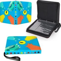 Intra Living Pok Mon Verzamelmap - Pok Mon - Pok Mon Kaarten - Waterproof - 900 Kaarten - 9 Pocket - Dubbelzijdig Insteekbladen - Premium Kwaliteit -trading-cards Winkel 550x547 3