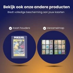 Pok?jol Pok Jol - 9 Pocket Pages - Side Loading - 18 Kaarten Per Pagina - Pok Mon - Magic The Gathering - Yu Gi Oh - Dragonball Z - Map - Elastische Band - Voor Verzamelmap - Pokemon Insteekhoezen - Sleeves - 1800 Kaarten - 100 Pack -trading-cards Winkel 550x549