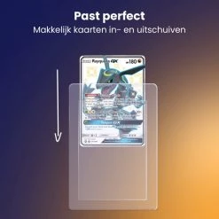 Pok?jol Pok Jol Semi Rigid Card Holders - 100 Pack - Kaarthouders - Grading Sleeves - Anti Buiging - Geschikt Voor Pok Mon , Yu Gi Oh & Magic The Gathering - Toploader - Hard Case - Opslag En Bescherming - Voor Alle Standaard Formaat Kaarten -trading-cards Winkel 550x550 110