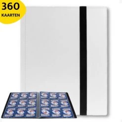 FreshCardz Pokemon Verzamelmap - Pokemon Map Voor Kaarten - Pokemon Kaarten Map - Verzamelmap Pokemon - 360 Kaarten - A4 Formaat - Wit