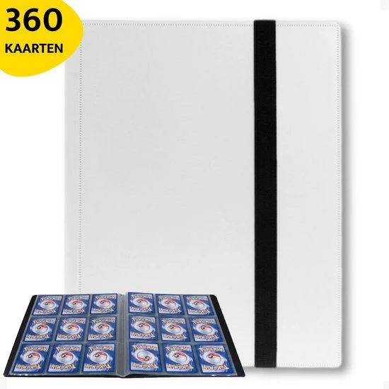 FreshCardz Pokemon Verzamelmap - Pokemon Map Voor Kaarten - Pokemon Kaarten Map - Verzamelmap Pokemon - 360 Kaarten - A4 Formaat - Wit 1 FreshCardz Pokemon Verzamelmap - Pokemon Map Voor Kaarten - Pokemon Kaarten Map - Verzamelmap Pokemon - 360 Kaarten - A4 Formaat - Wit