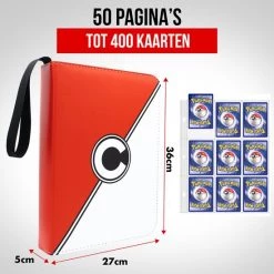 Collected Verzamelmap Geschikt Voor Pok Mon - 400 Kaarten - Album - Map - Binder - Rood -trading-cards Winkel 550x550 23