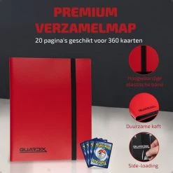 GuardiX Pok Mon Verzamelmap - Map Voor 360 Kaarten - 20 Pagina S - 9 Pocket - A4 Formaat - Box - Premium Binder -trading-cards Winkel 550x550 69