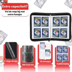 Favecards Luxe Verzamelmap Geschikt Voor Pok Mon PU Leer 400 Kaarten 50 Bladen Celebrations Map -trading-cards Winkel 550x550 8