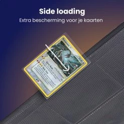 Pok?jol Pok Jol - 9 Pocket Pages - Side Loading - 18 Kaarten Per Pagina - Pok Mon - Magic The Gathering - Yu Gi Oh - Dragonball Z - Map - Elastische Band - Voor Verzamelmap - Pokemon Insteekhoezen - Sleeves - 1800 Kaarten - 100 Pack -trading-cards Winkel 550x550 90