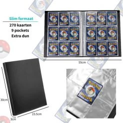 Merkloos Brightside Pokémon Verzamelmap 270 Pockets - Pokémon Kaarten - A4 Formaat -trading-cards Winkel 550x551 8