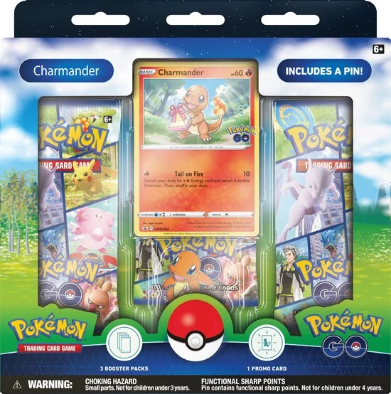 Pok?mon Pok Mon Go Pin Box Collection - Charmander - Pok Mon Kaarten 2 Pok?mon Pok Mon Go Pin Box Collection - Charmander - Pok Mon Kaarten - Afbeelding 2
