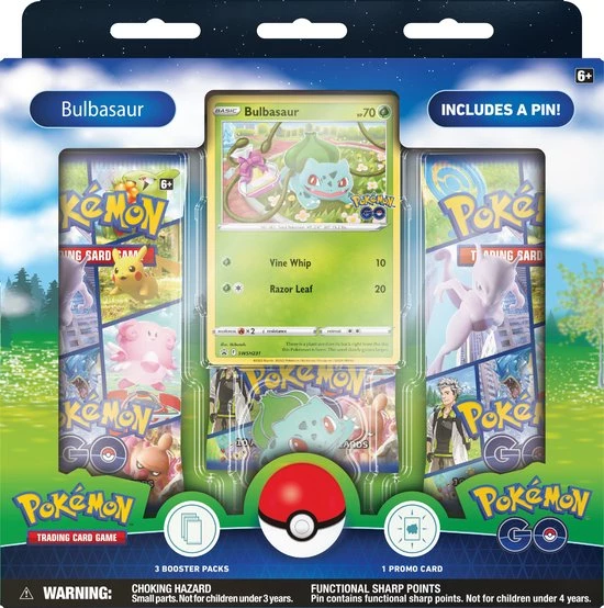 Pokémon Go Pin Box Collection - Bulbasaur - Pokémon Kaarten 3 Pokémon Go Pin Box Collection - Bulbasaur - Pokémon Kaarten - Afbeelding 3